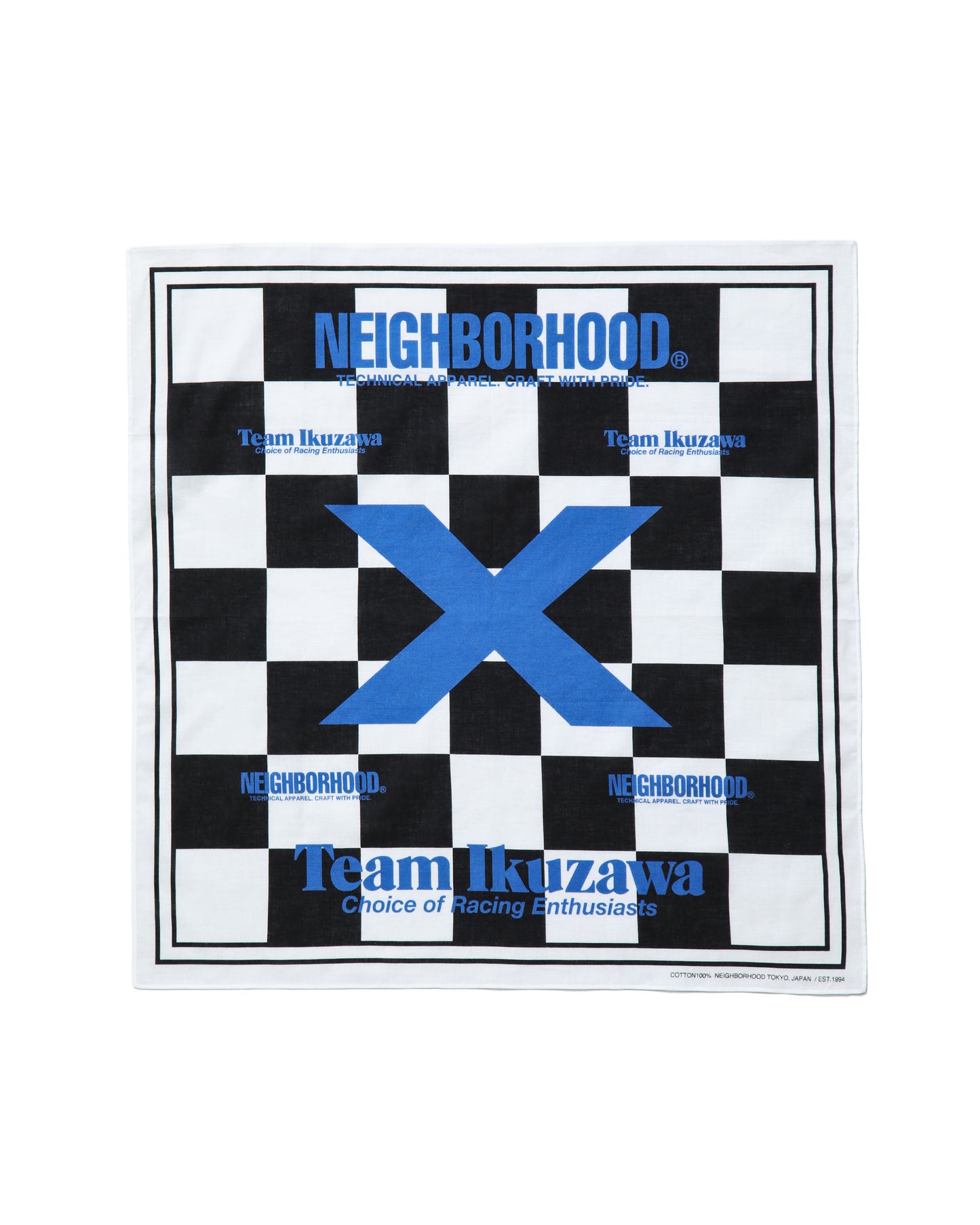 NEIGHBORHOOD x Team Ikuzawa Bandana