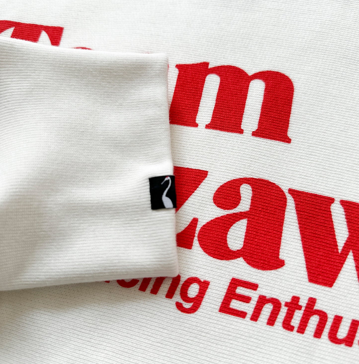 Team Ikuzawa Premium Organic Cotton White Hoodies