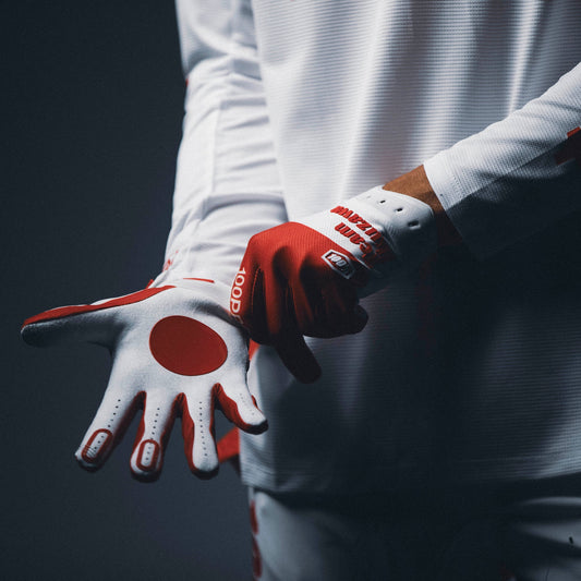 Limited-Edition 100Percent® x Team Ikuzawa Ridefit® Gloves 3