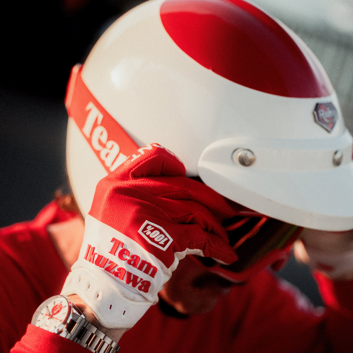 Limited-Edition 100Percent® x Team Ikuzawa Ridefit® Gloves 5