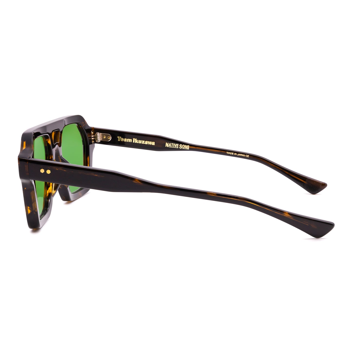 Native Sons x Team Ikuzawa Sunglasses - Made in Japan (Gasoline)