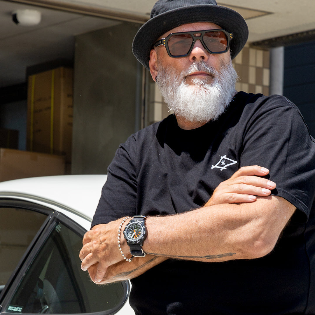 Native Sons x Team Ikuzawa Sunglasses - Made in Japan (Black)