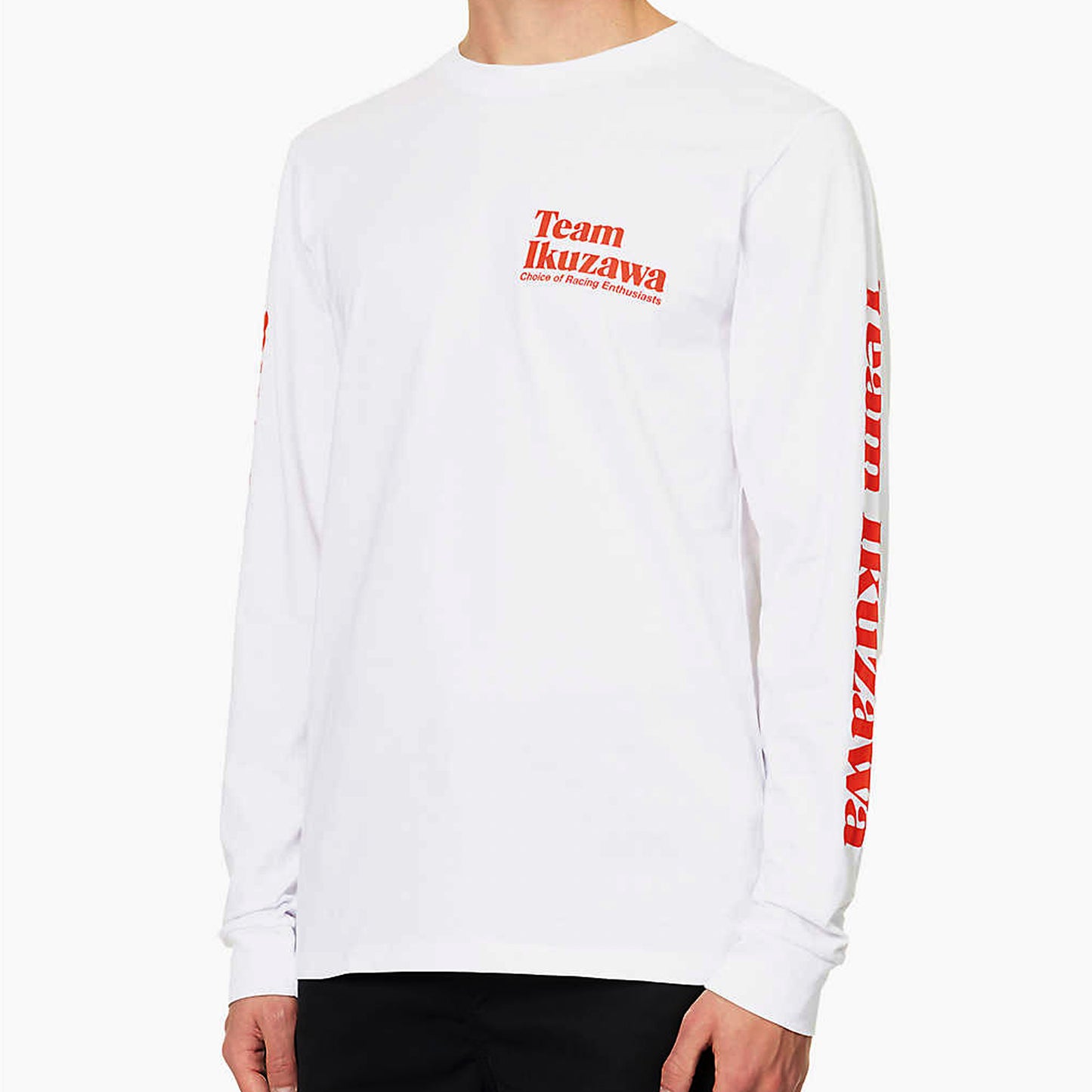 Team Ikuzawa Long-Sleeve T shirt on Model