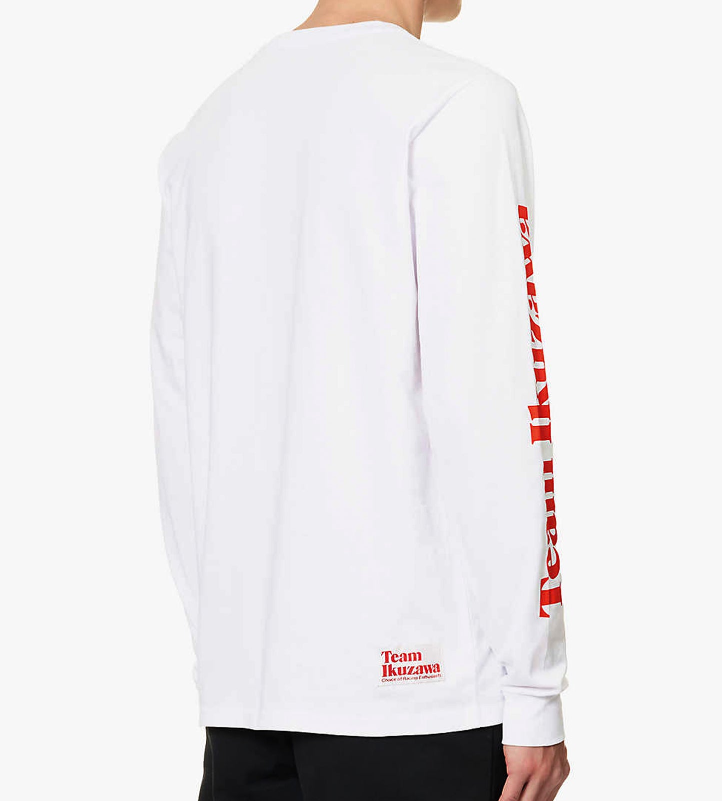 Team Ikuzawa Long-Sleeve T shirt on Model Back