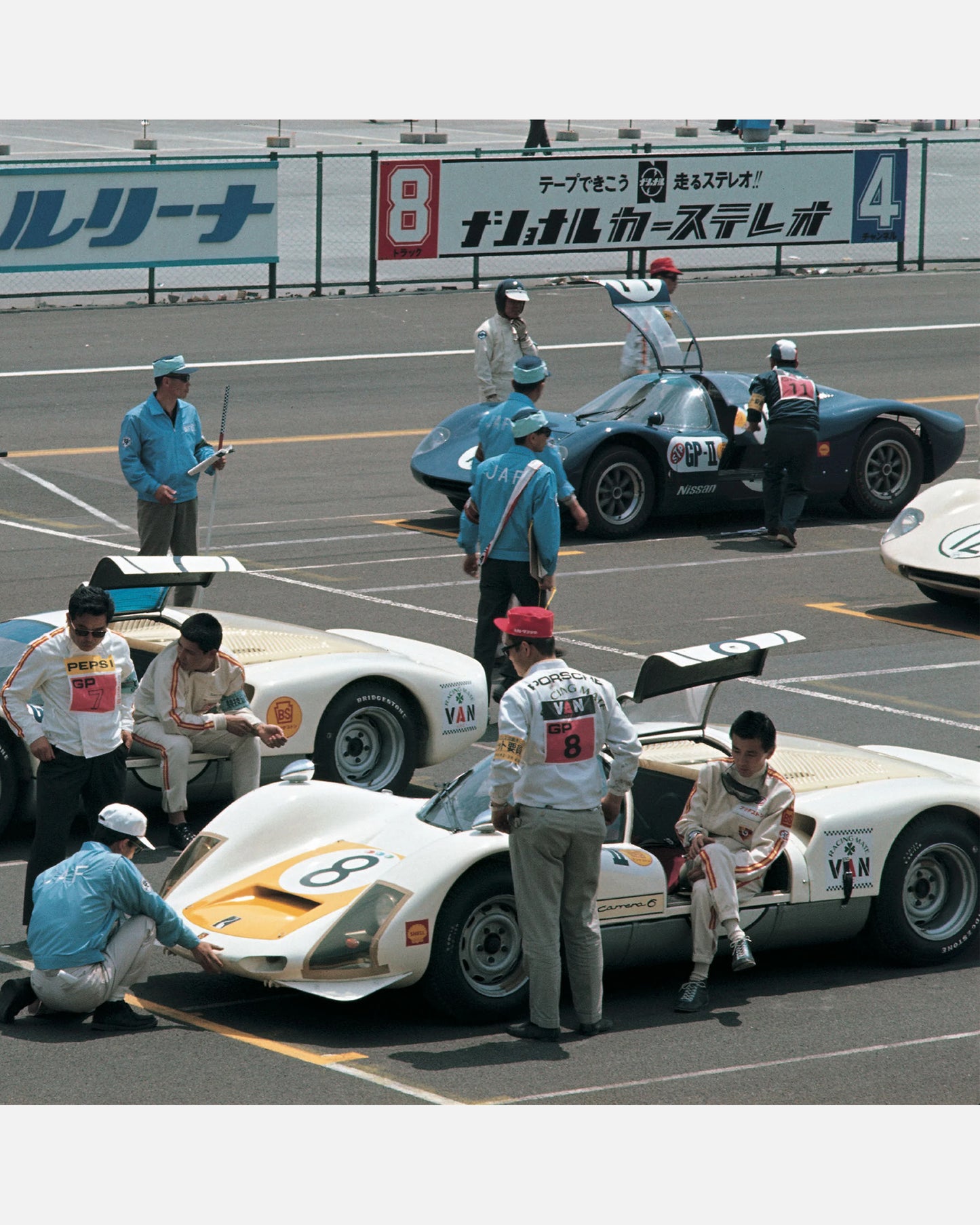 1967 Japan GP Winner Tetsu Ikuzawa Porsche Carrera 6 1:43 (Numbered edition)