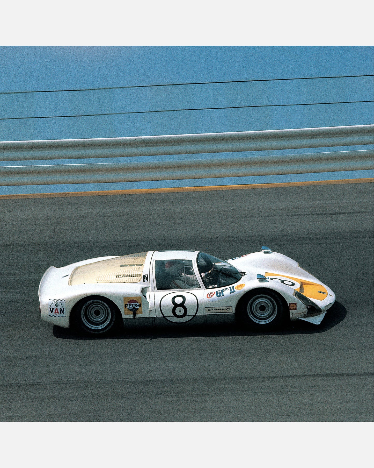 1967 Japan GP Winner Tetsu Ikuzawa Porsche Carrera 6 1:43 (Numbered edition)