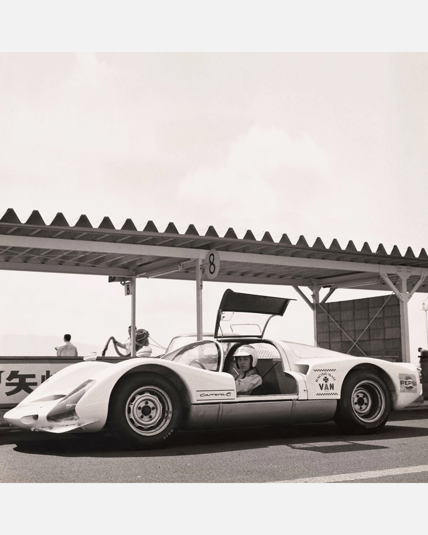 1967 Japan GP Winner Tetsu Ikuzawa Porsche Carrera 6 1:43 (Numbered edition)