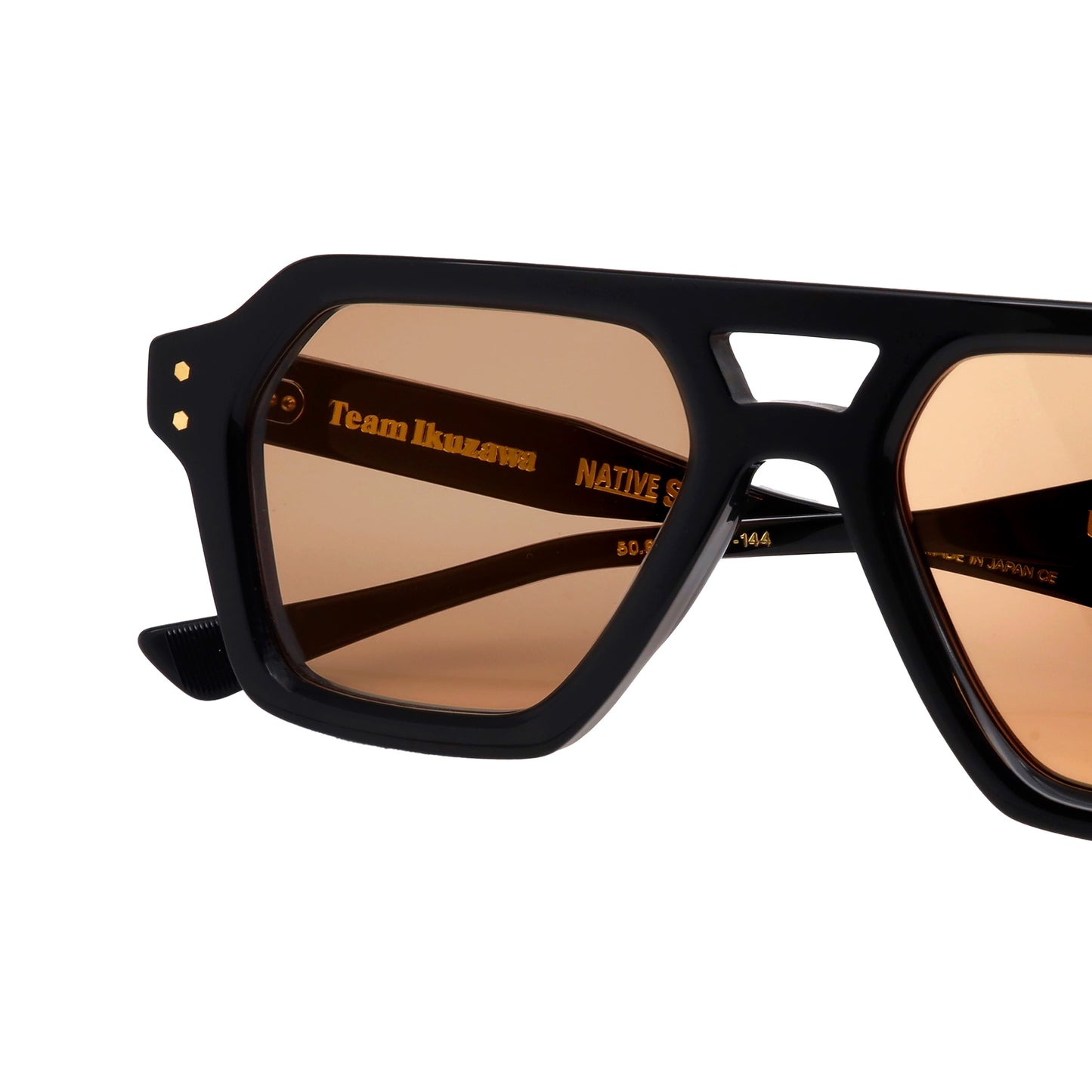 Native Sons x Team Ikuzawa Sunglasses - Made in Japan (Black)