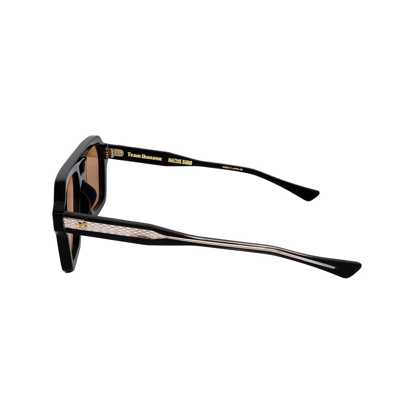 Native Sons x Team Ikuzawa Sunglasses - Made in Japan (Black)