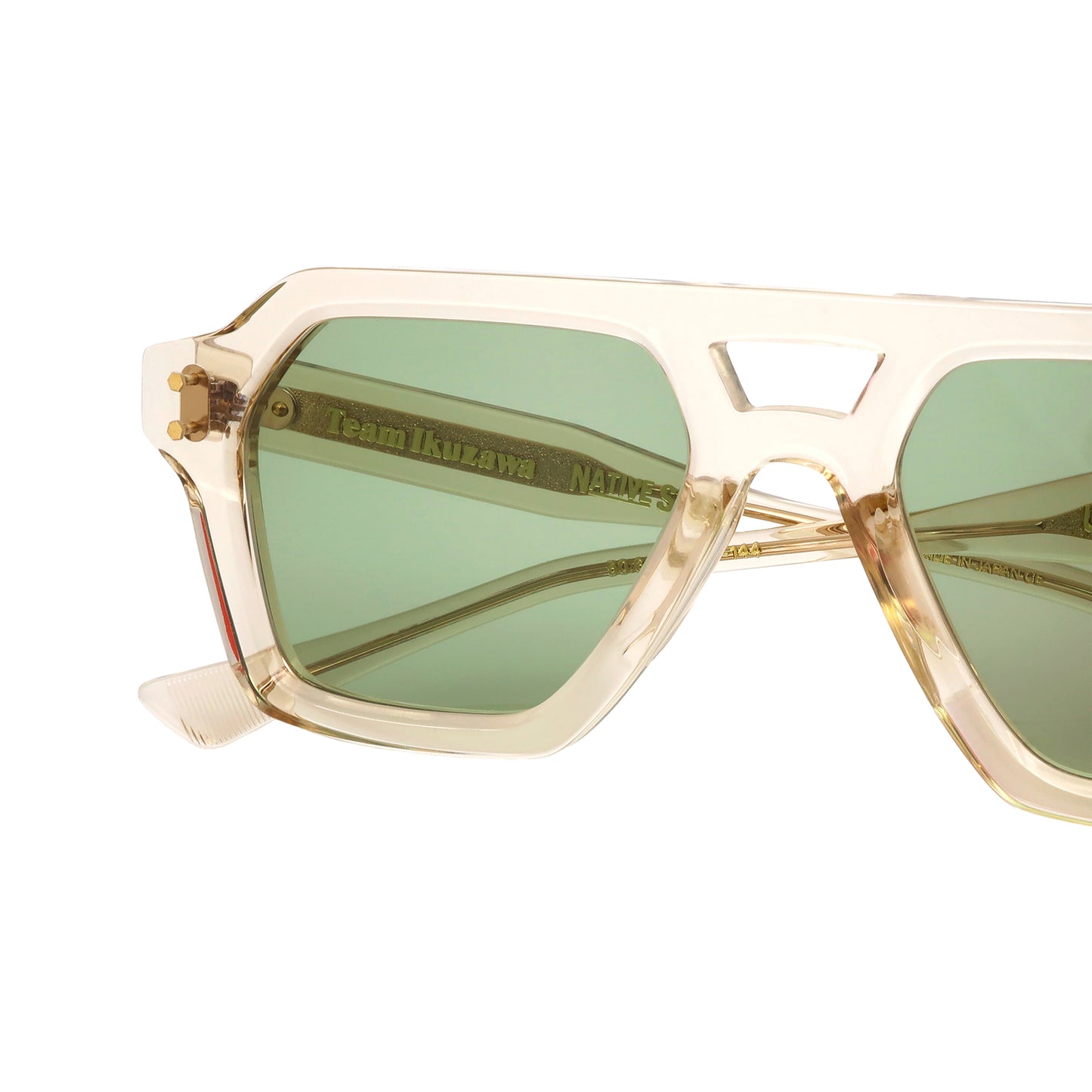 Native Sons x Team Ikuzawa Sunglasses - Made in Japan (Honey Mauve)