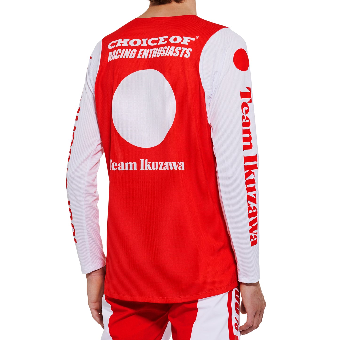Team Ikuzawa x 100Percent Jersey Back