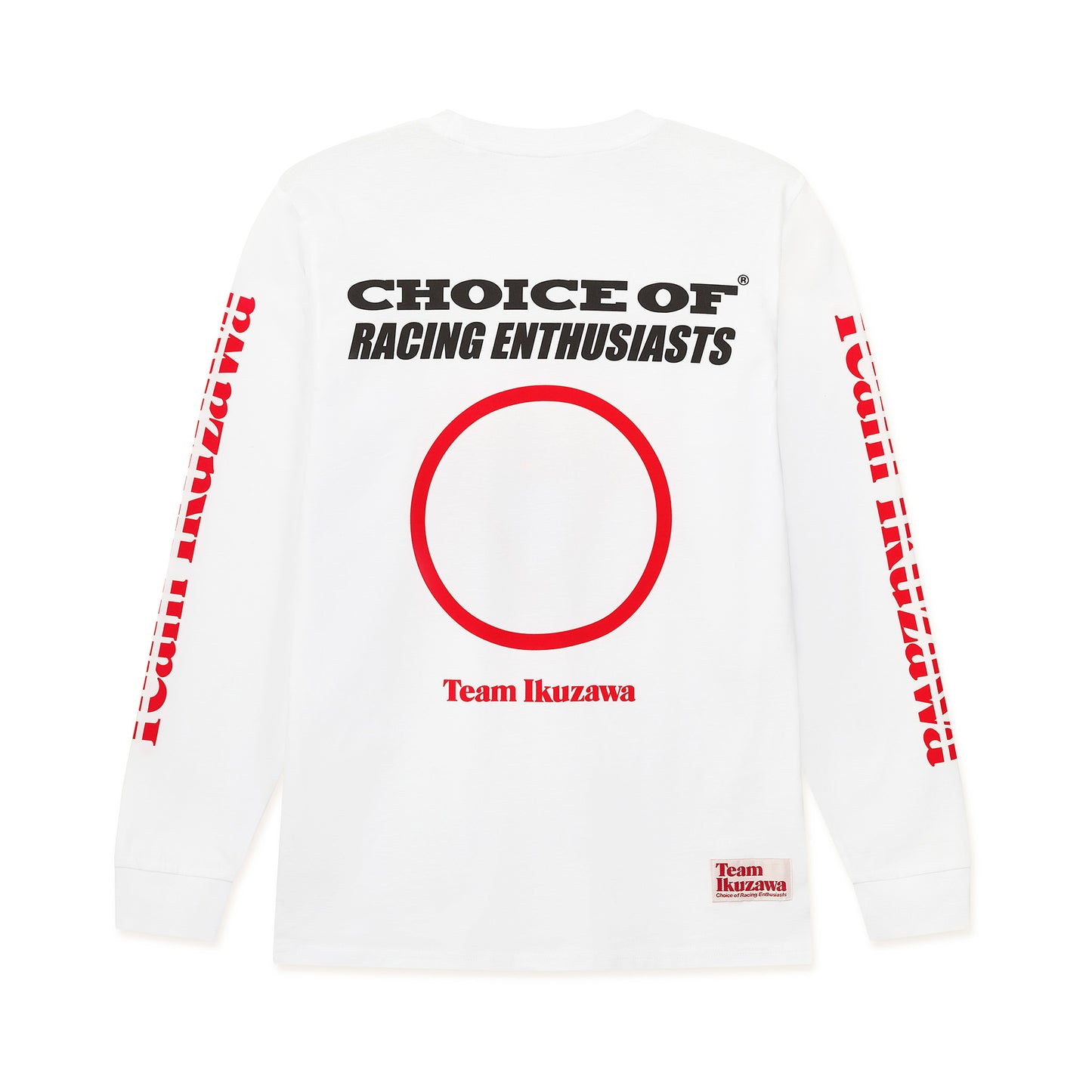 Team Ikuzawa 'Dirt Track' Organic Cotton Long-sleeve T-shirt