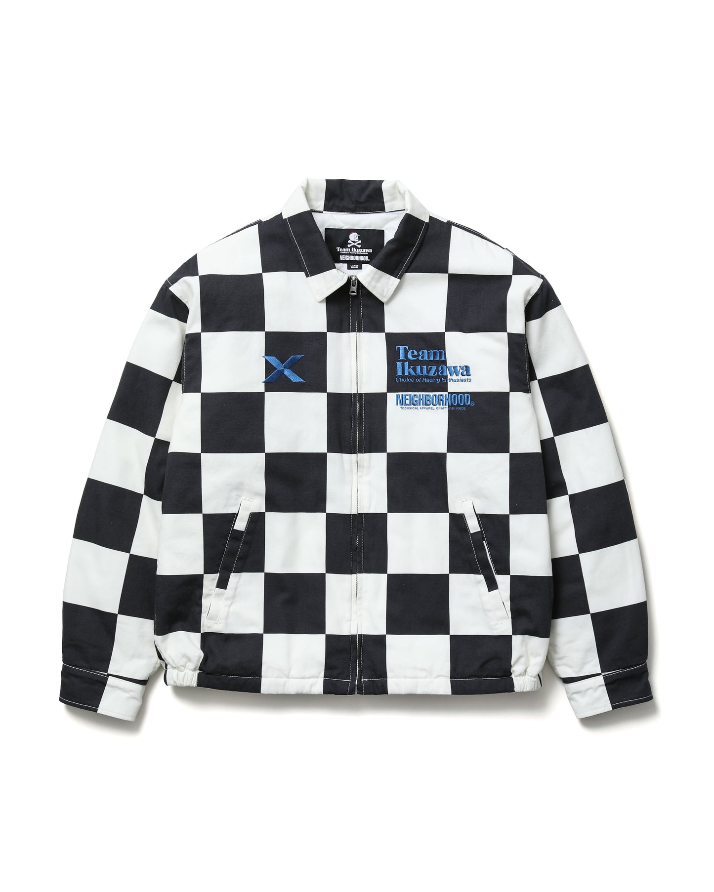 NEIGHBORHOOD x Team Ikuzawa Racing Jacket - Checker Pattern
