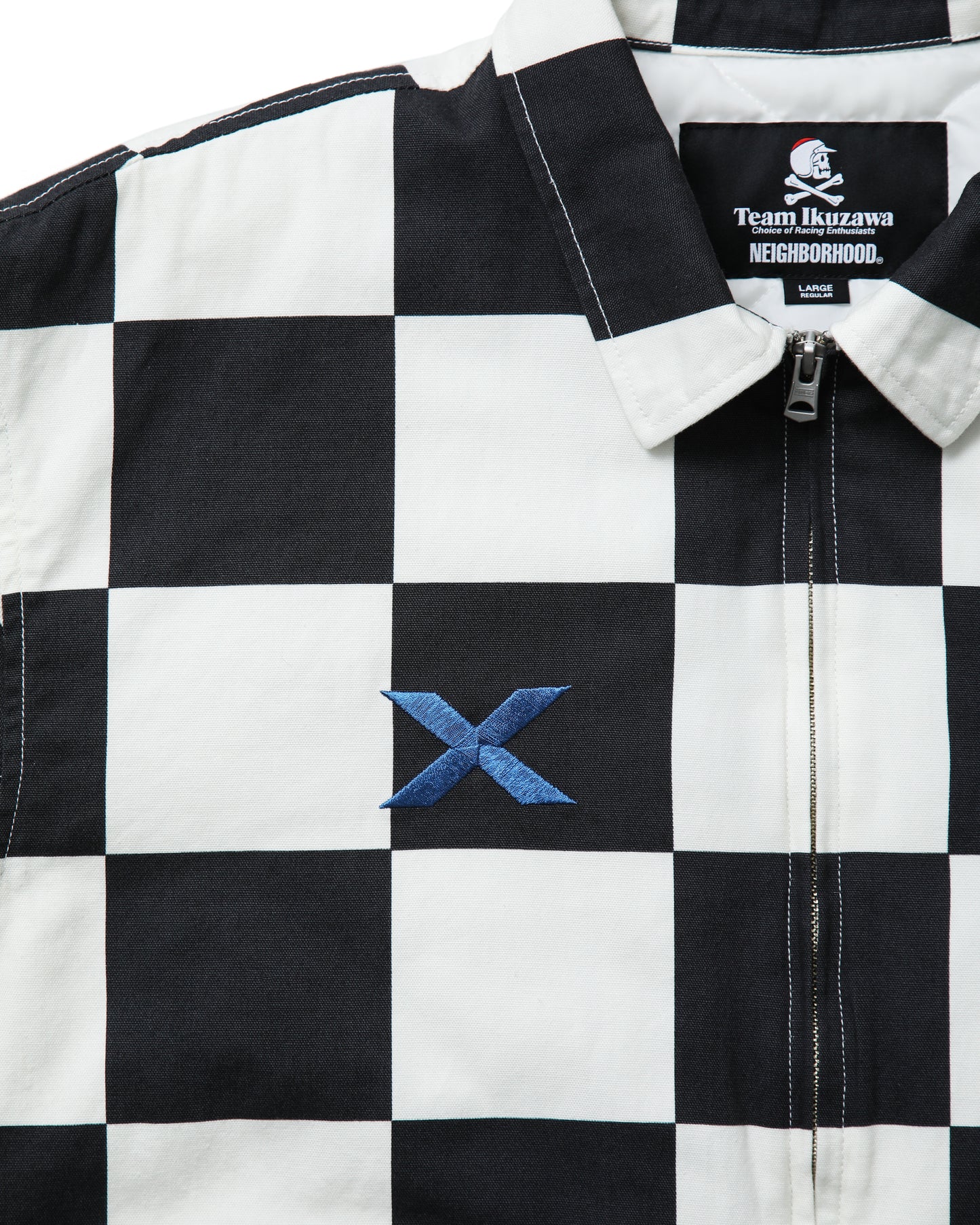 NEIGHBORHOOD x Team Ikuzawa Racing Jacket - Checker Pattern