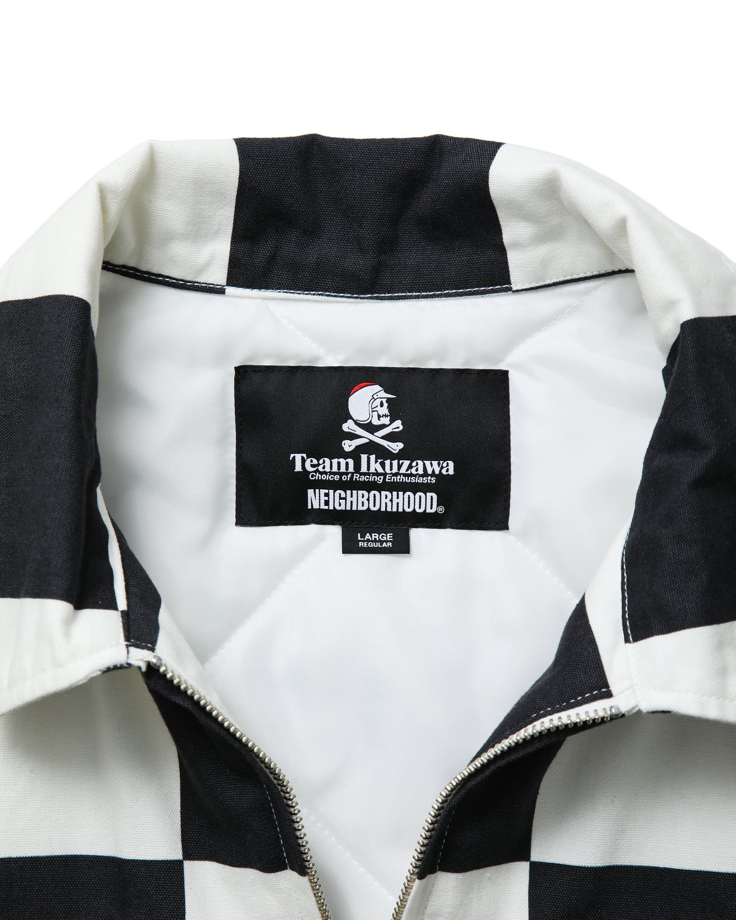 NEIGHBORHOOD x Team Ikuzawa Racing Jacket - Checker Pattern