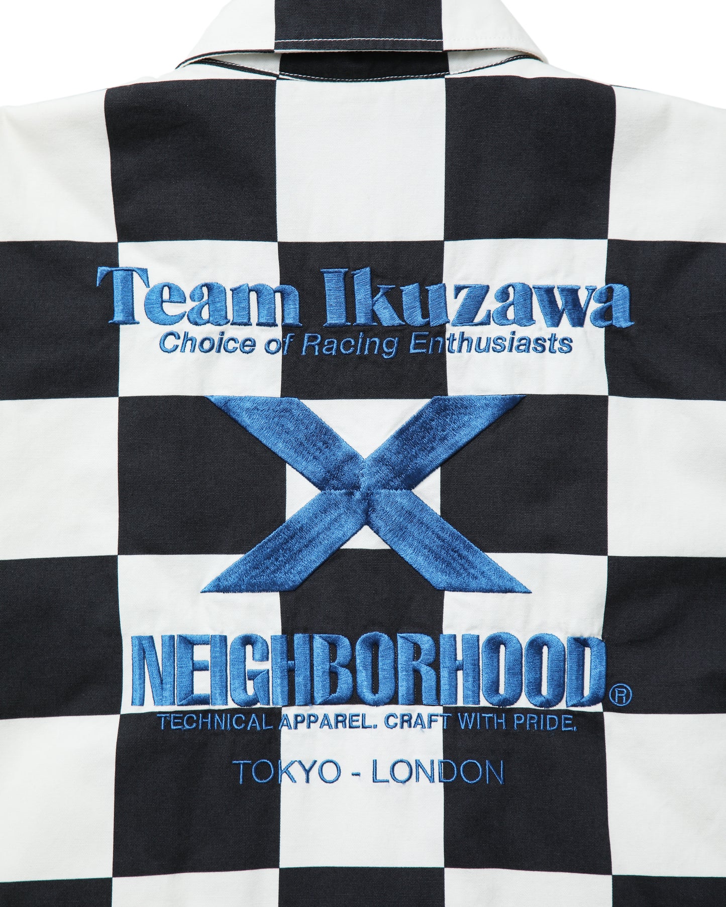 NEIGHBORHOOD x Team Ikuzawa Racing Jacket - Checker Pattern