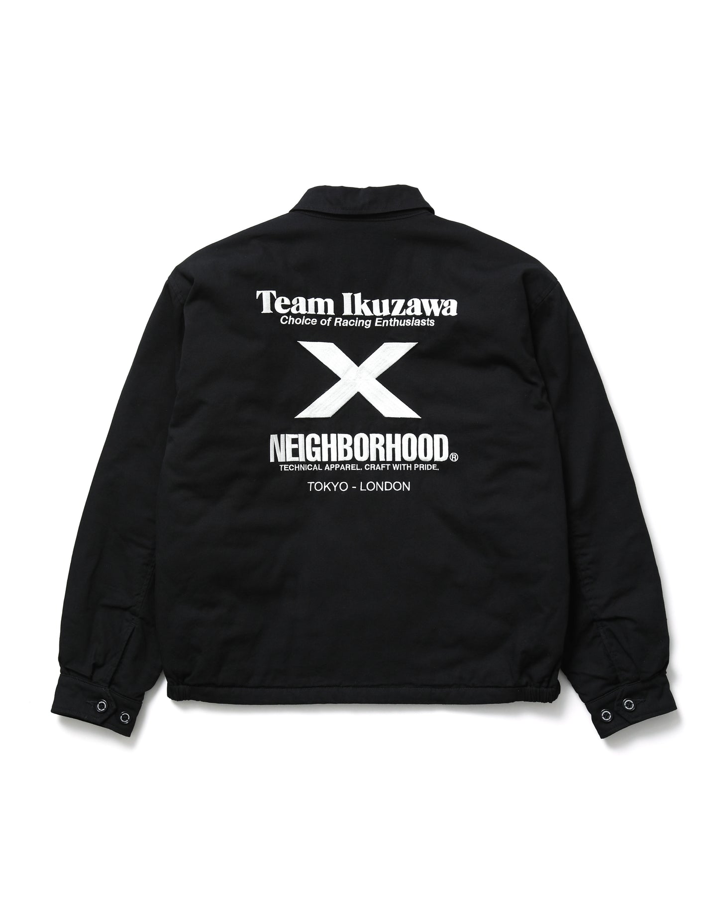 NEIGHBORHOOD x Team Ikuzawa Racing Jacket - Black