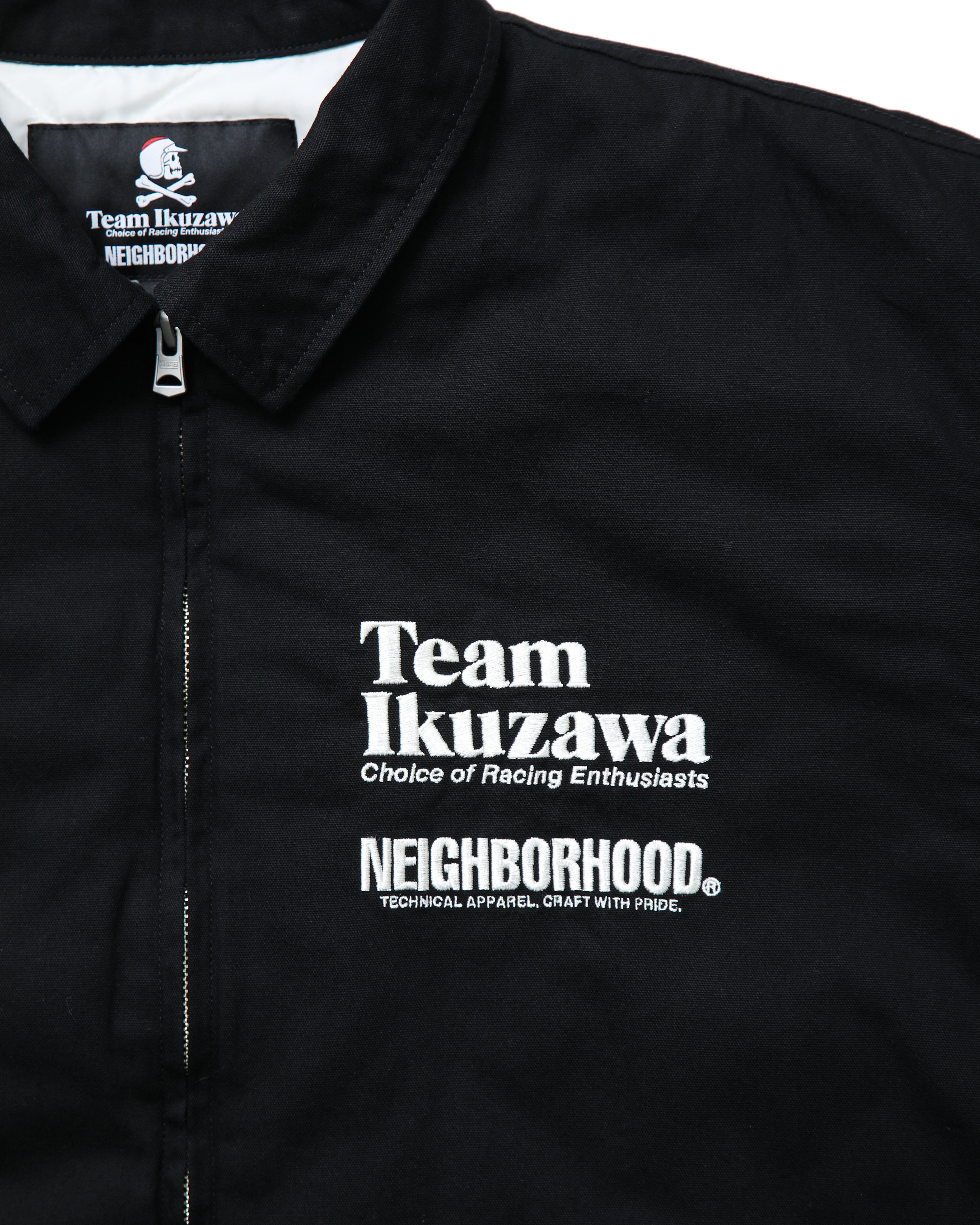 NEIGHBORHOOD x Team Ikuzawa Racing Jacket - Black
