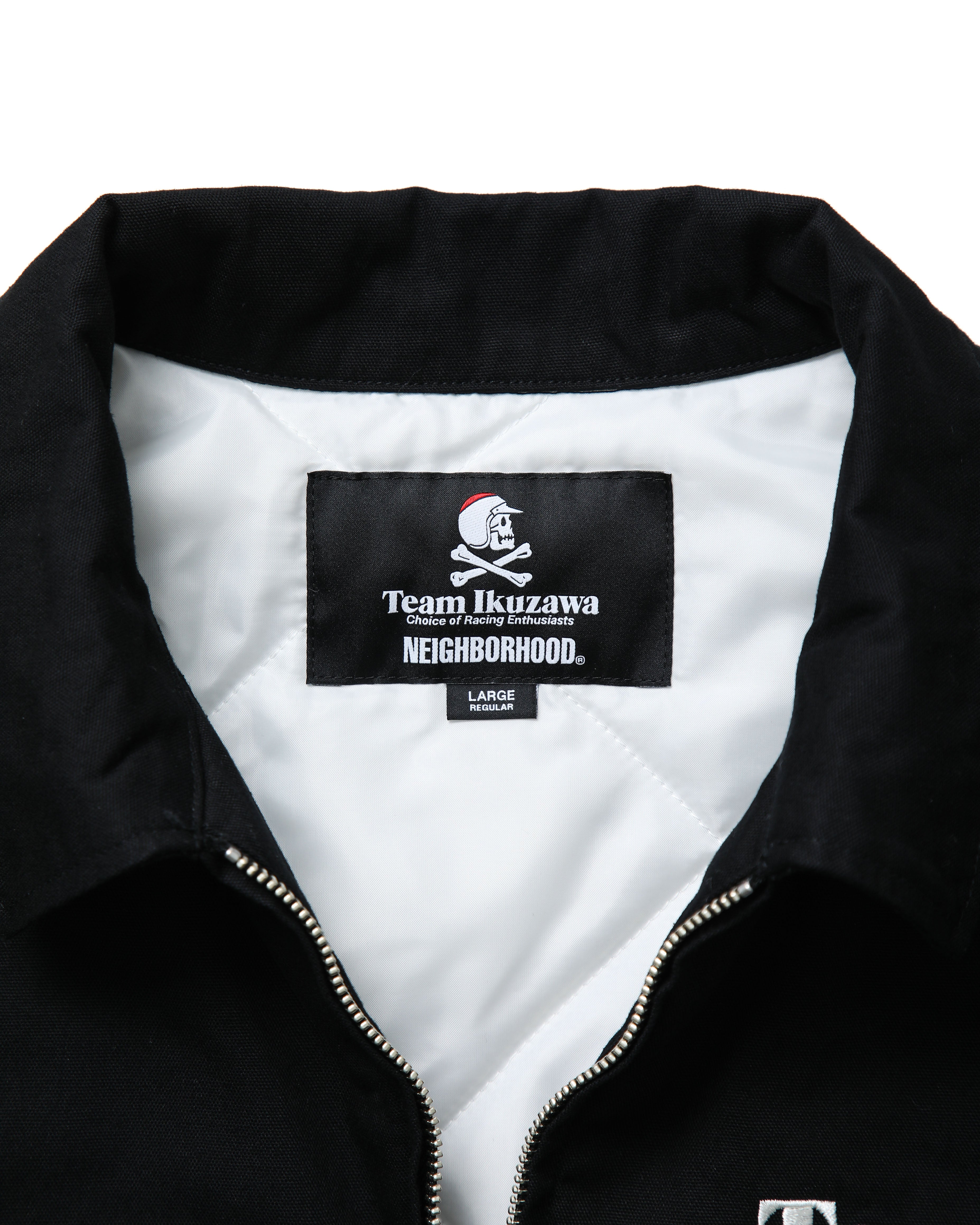 NEIGHBORHOOD x Team Ikuzawa Racing Jacket - Black NEIGHBORHOOD x Team Ikuzawa Racing Jacket - Black