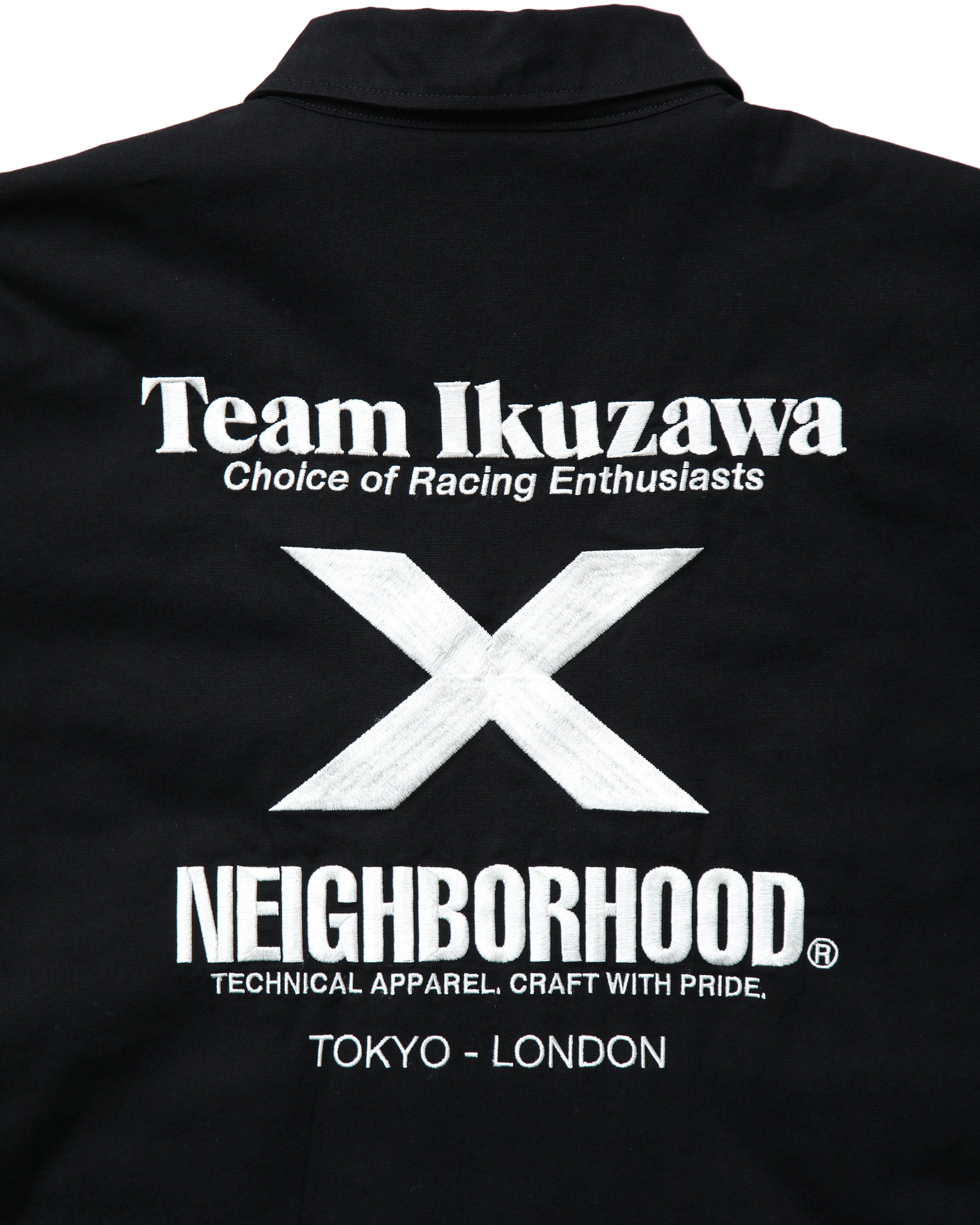 NEIGHBORHOOD x Team Ikuzawa Racing Jacket - Black