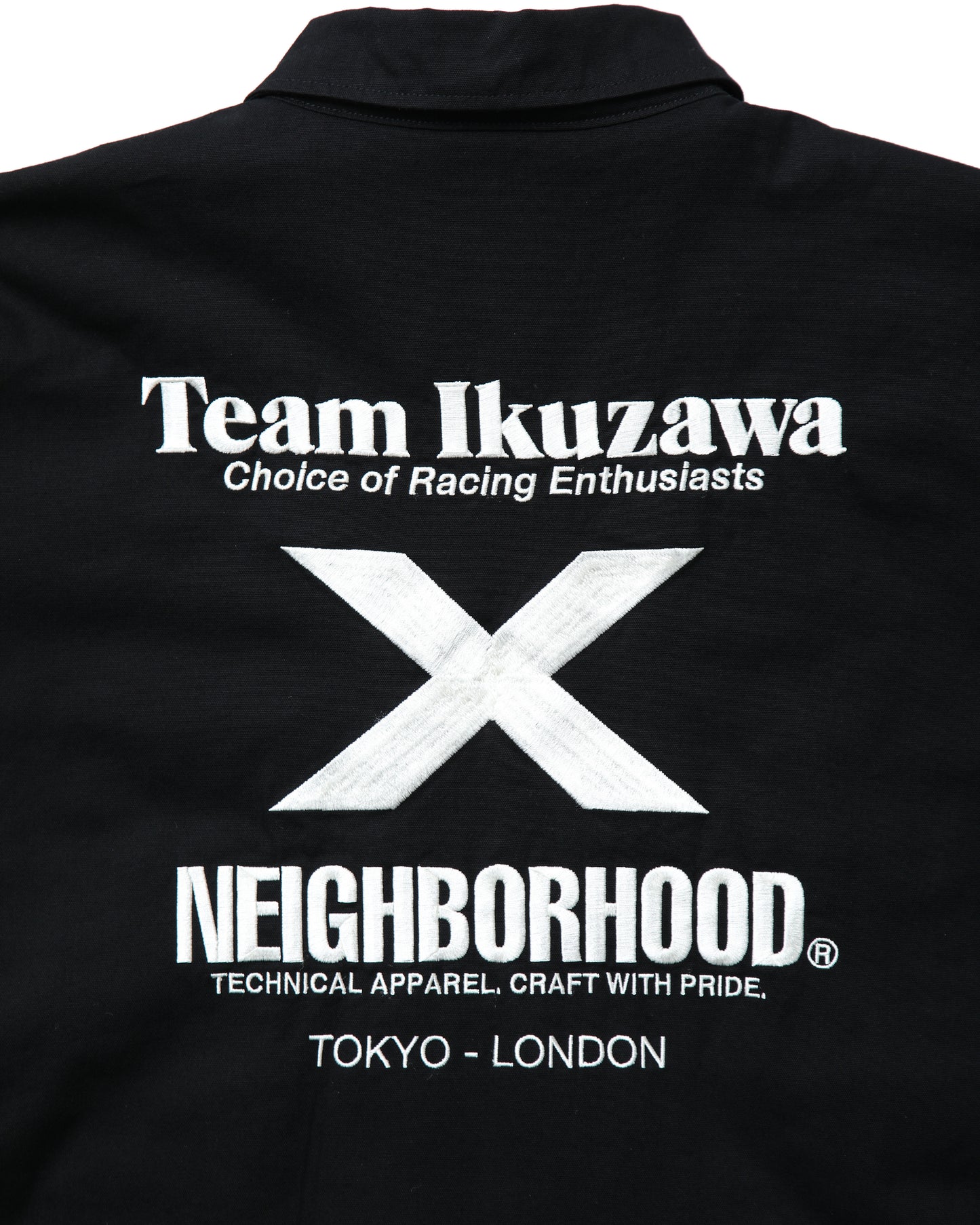 NEIGHBORHOOD x Team Ikuzawa Racing Jacket - Black