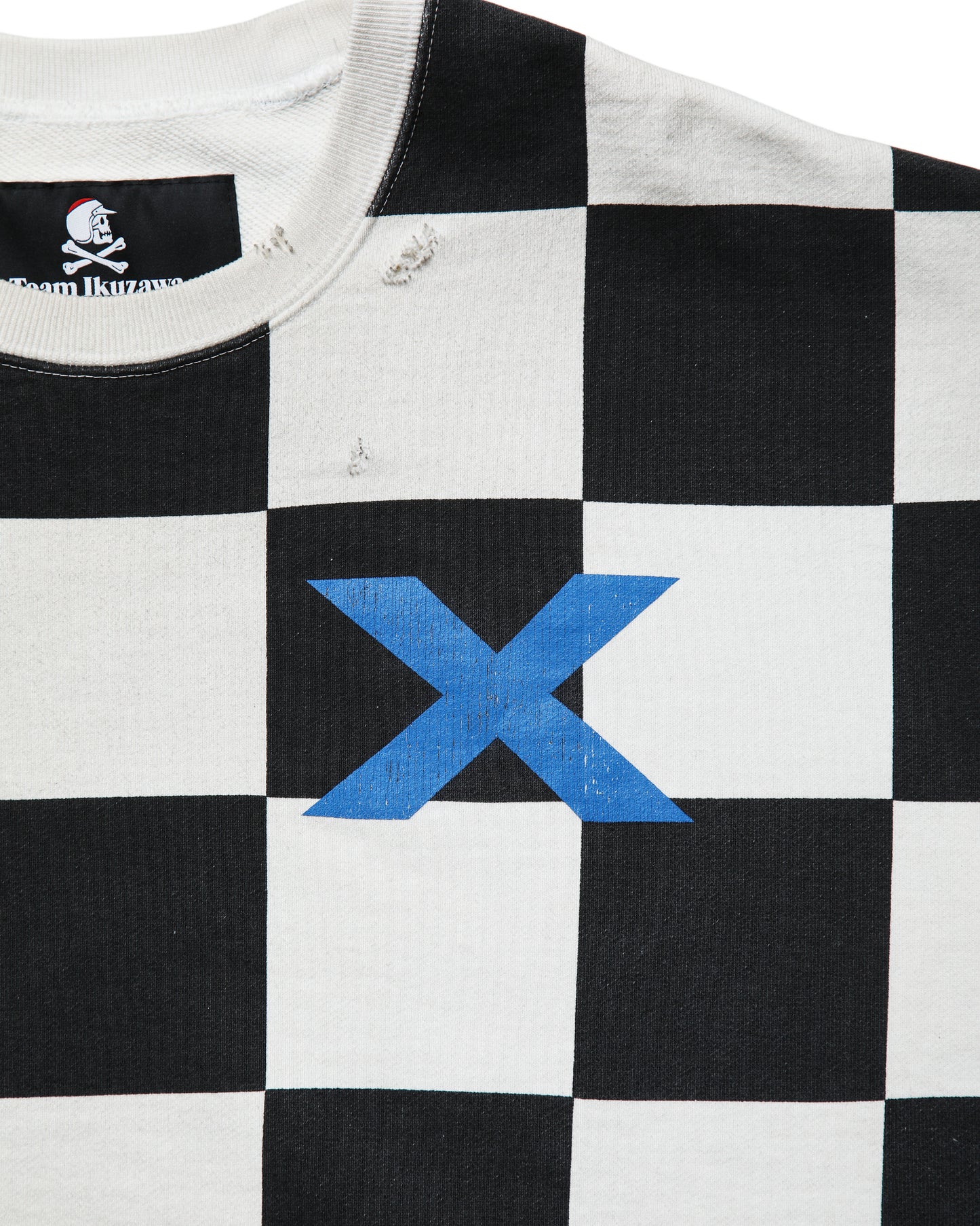 NEIGHBORHOOD x Team Ikuzawa Savage Sweatshirt - Checker Pattern