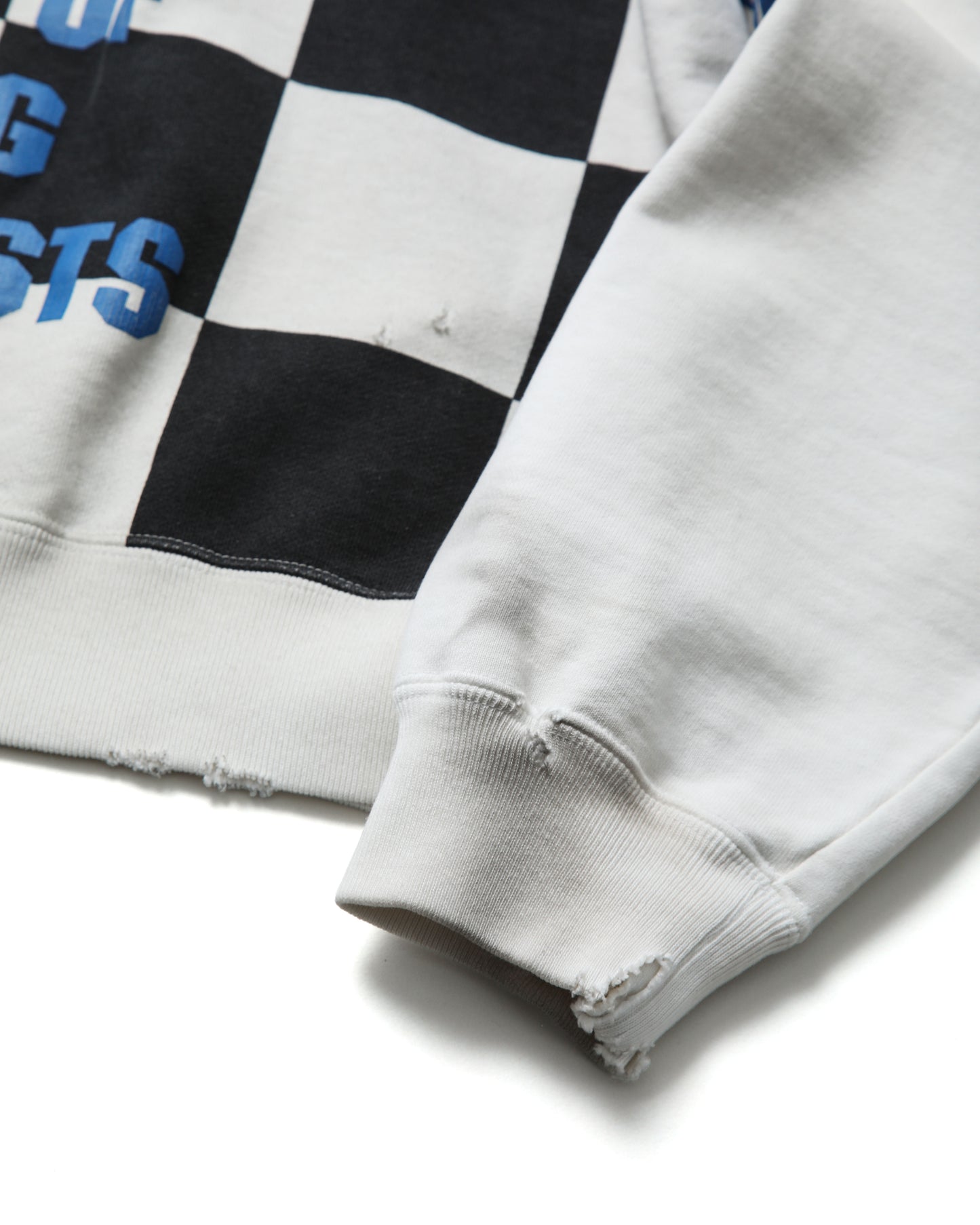 NEIGHBORHOOD x Team Ikuzawa Savage Sweatshirt - Checker Pattern