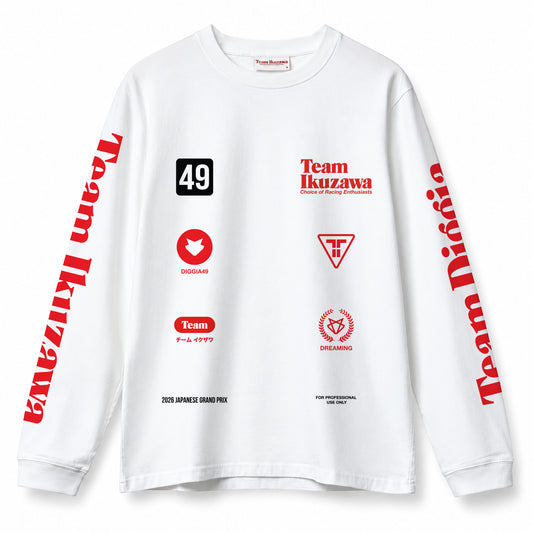 1 of 49 Fabio Di Giannantonio x Team Ikuzawa Autographed Long-Sleeve T-shirt