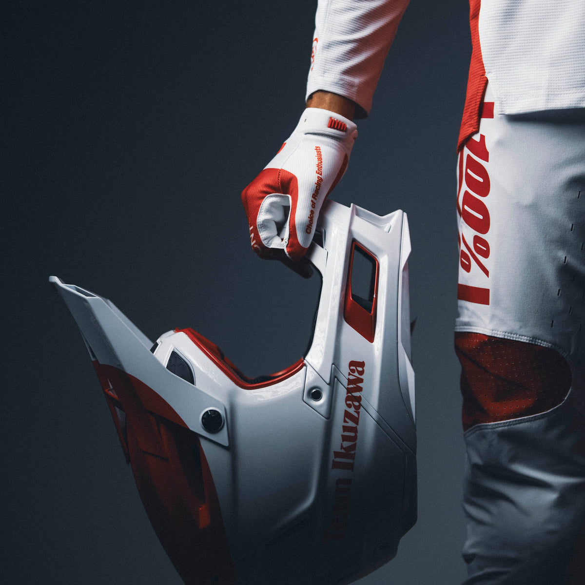 Limited-Edition 100Percent® x Team Ikuzawa Ridefit® Gloves
