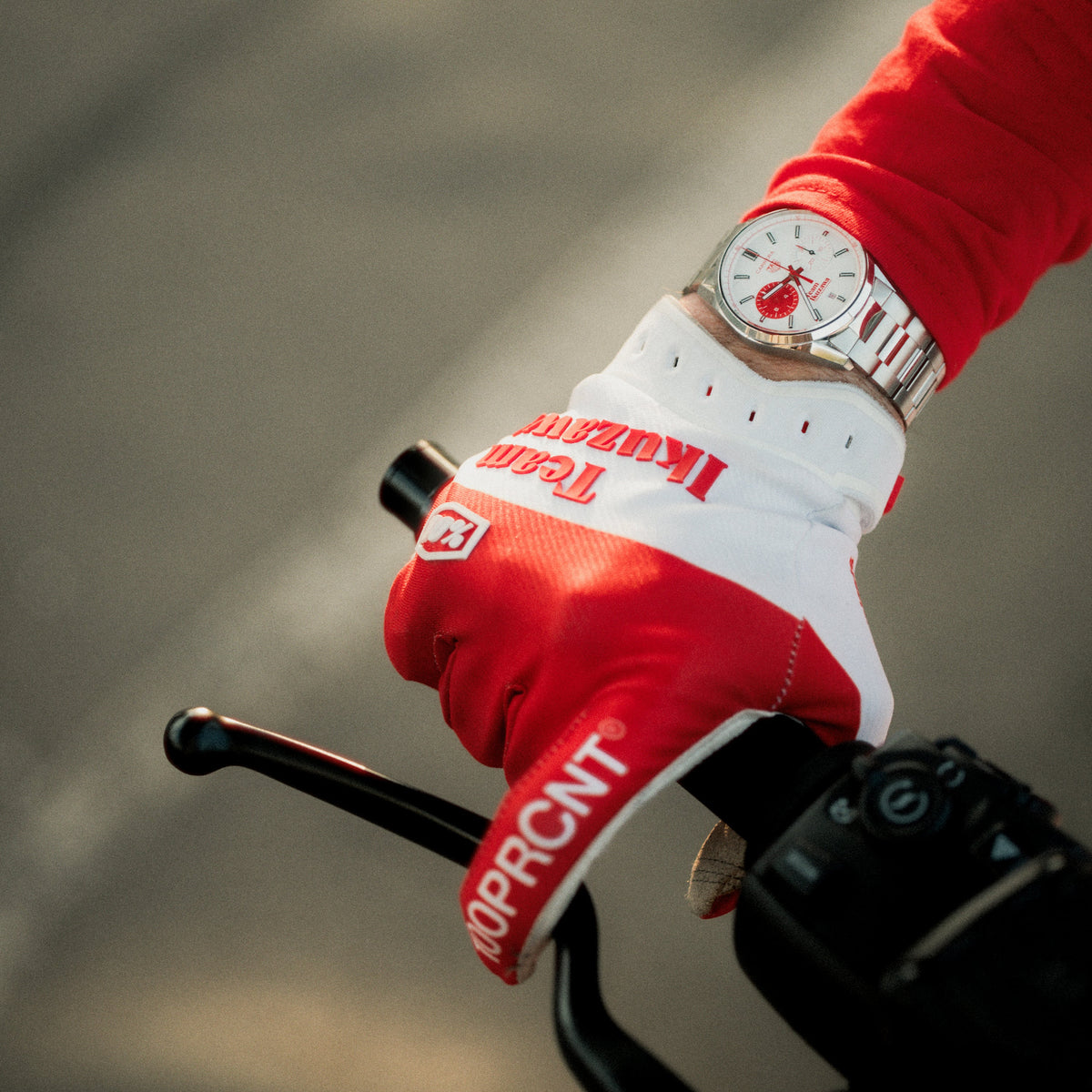 Limited-Edition 100Percent® x Team Ikuzawa Ridefit® Gloves 6