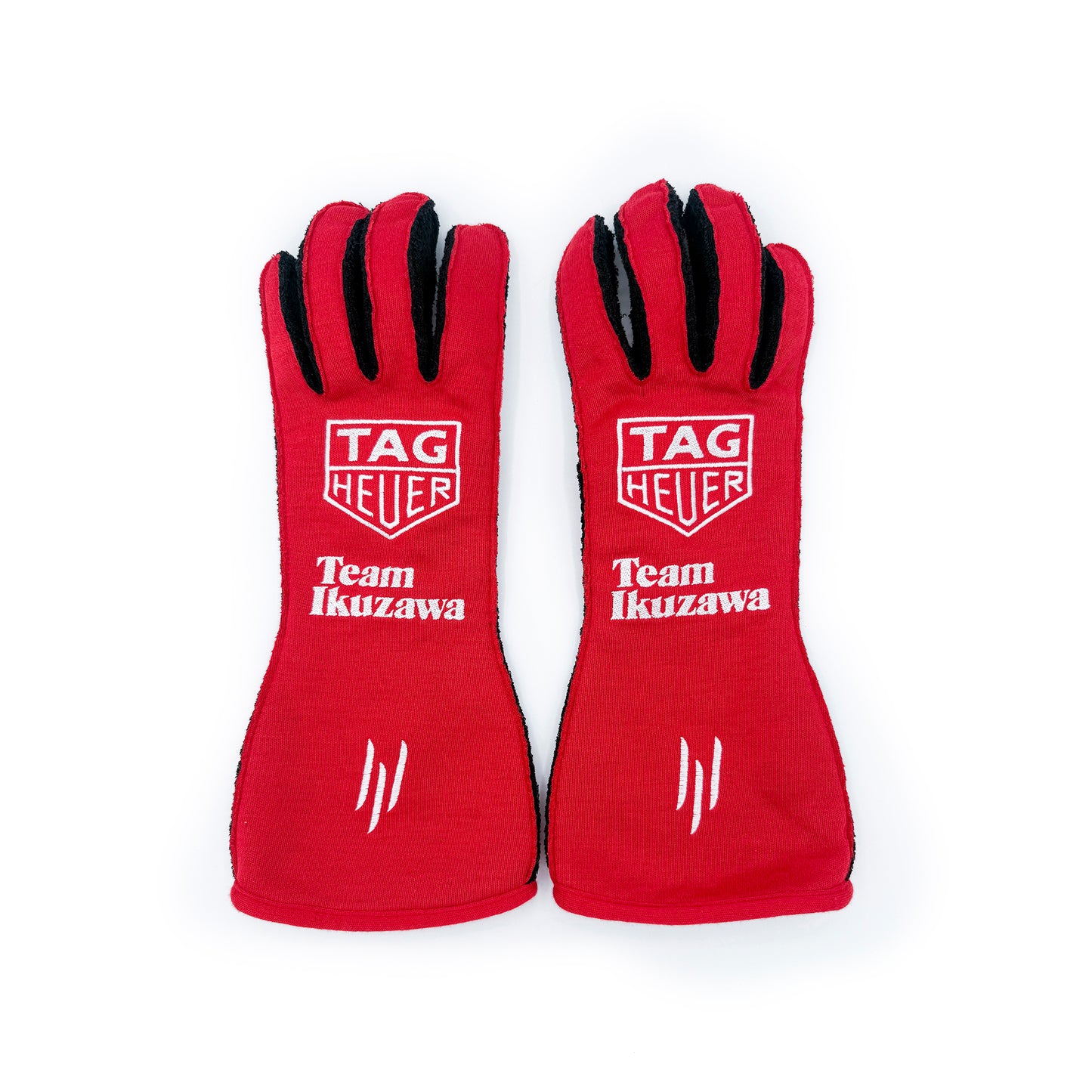 Limited-Edition TAG Heuer x Team Ikuzawa FIA Approved Hand Made Racing Gloves by Fyshe