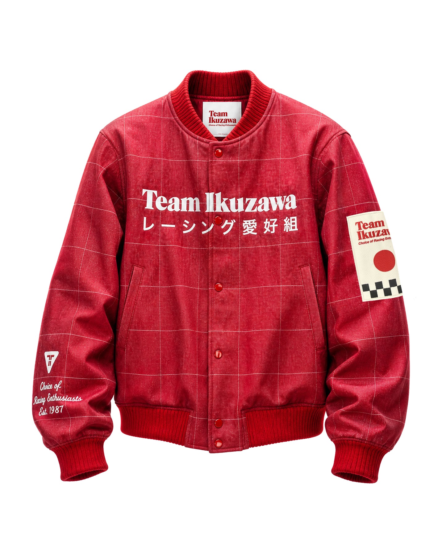 45th Anniversary Red-Denim Team Ikuzawa Race Jacket