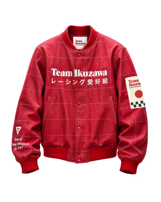 45th Anniversary Red-Denim Team Ikuzawa Race Jacket