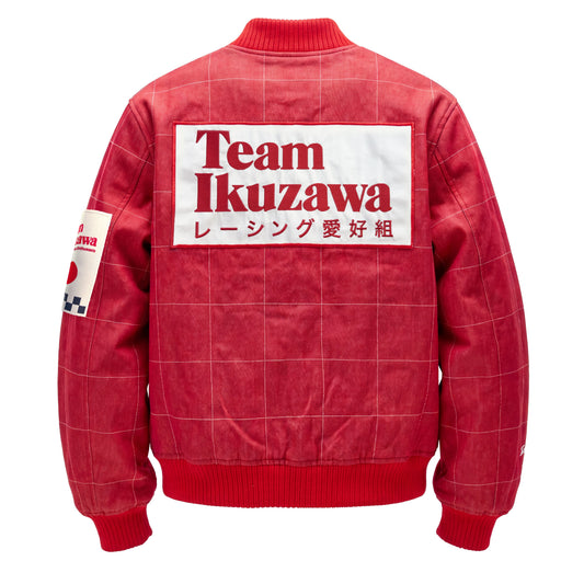 TeamIkuzawa_45_Year_Red_Jacket_Back