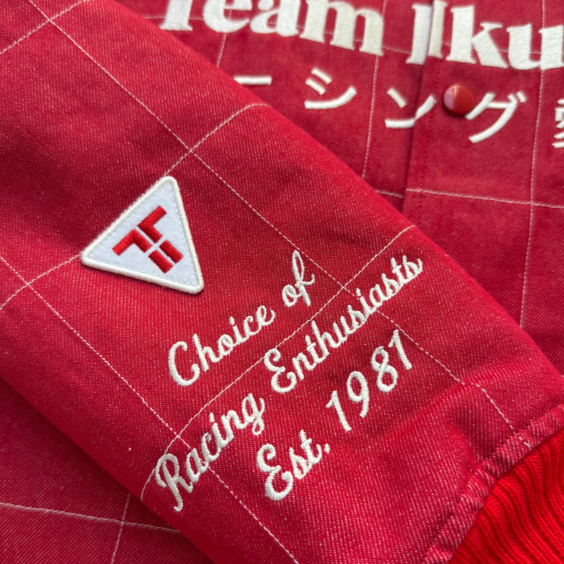 TeamIkuzawa_45_Year_Red_Jacket_Detail