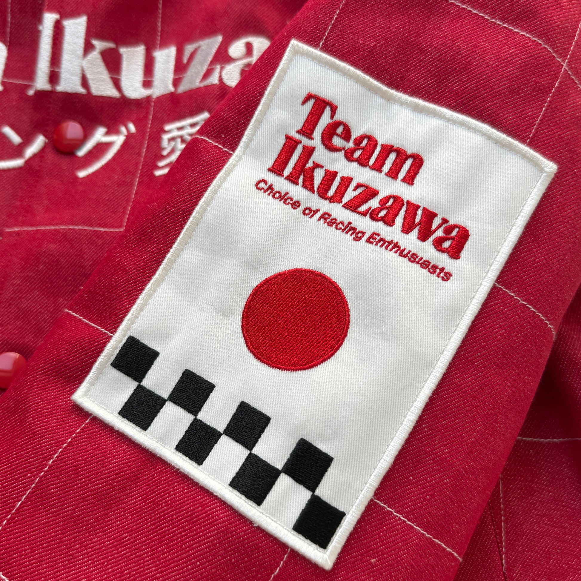 TeamIkuzawa_45_Year_Red_Jacket_Detail 2