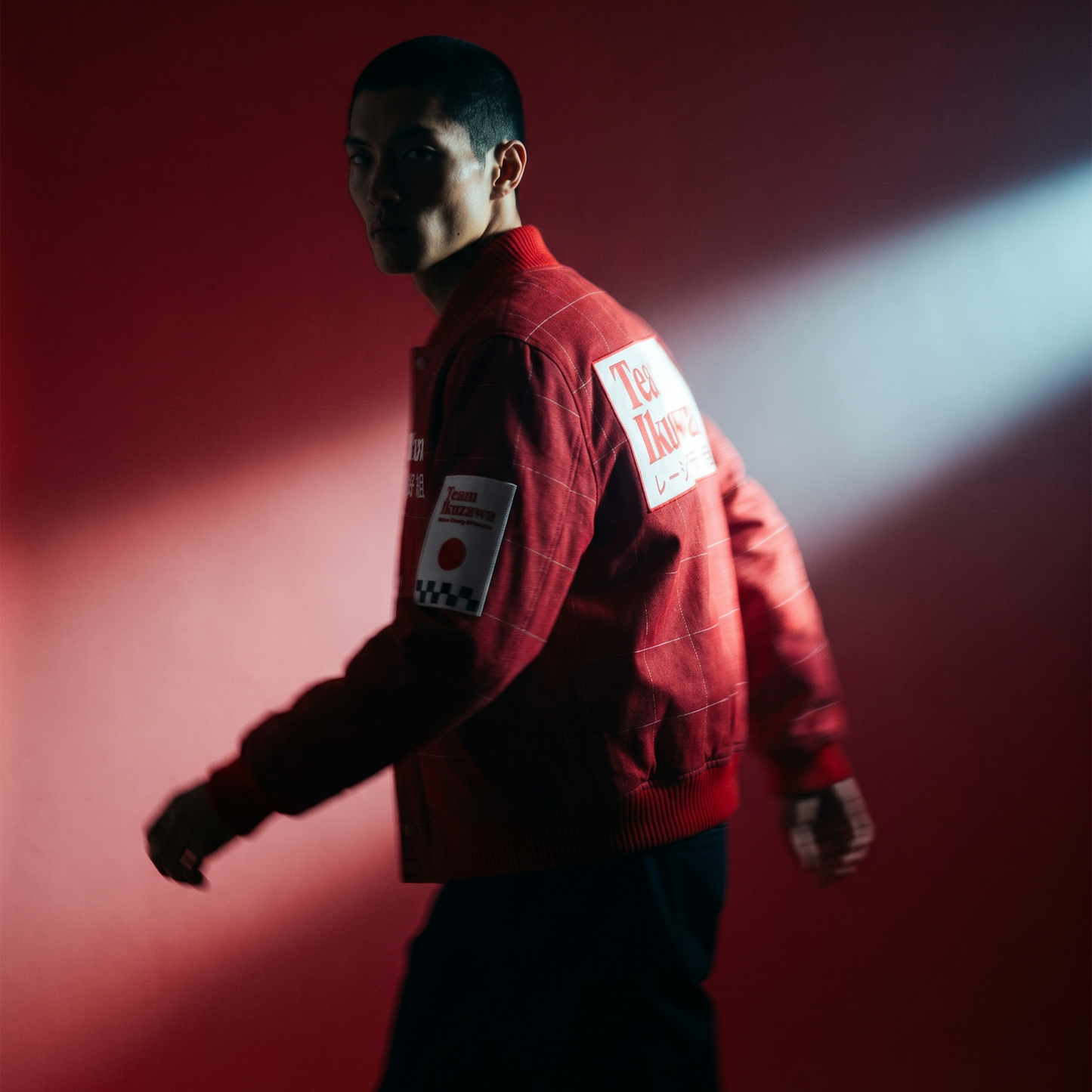TeamIkuzawa_45_Year_Red_Jacket_Model