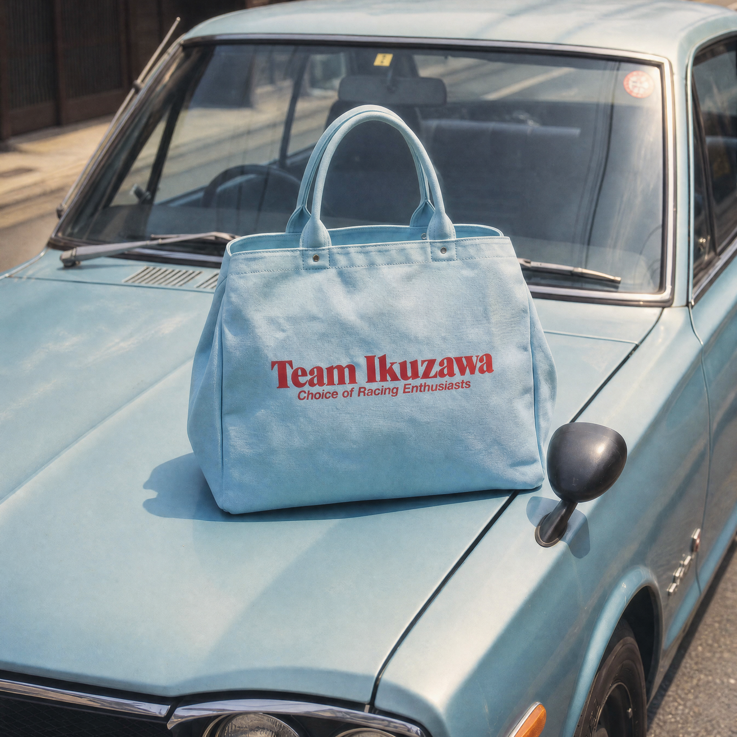 Team Ikuzawa Blue Trunk Bag 2