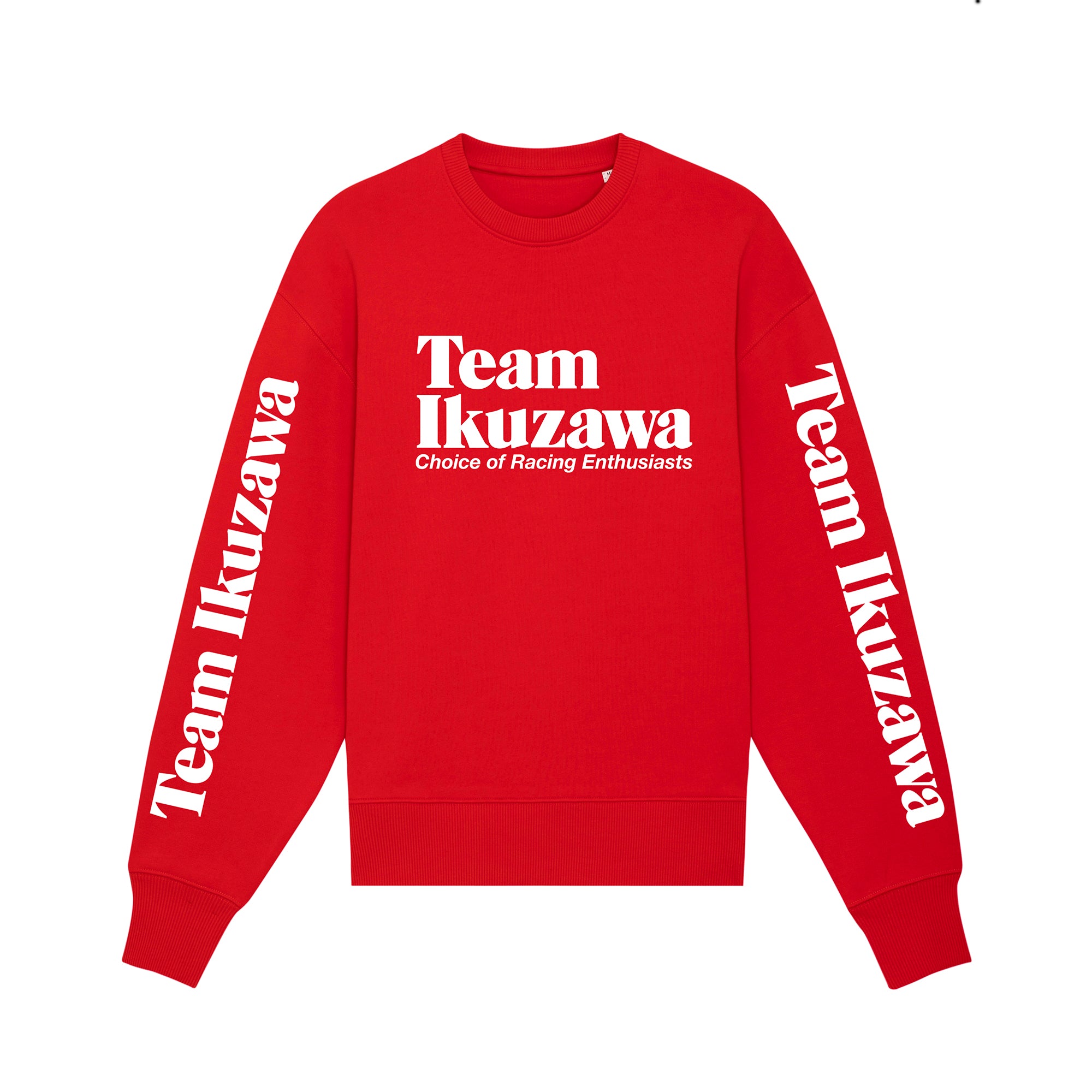 Team Ikuzawa Red Crewneck Sweatshirt