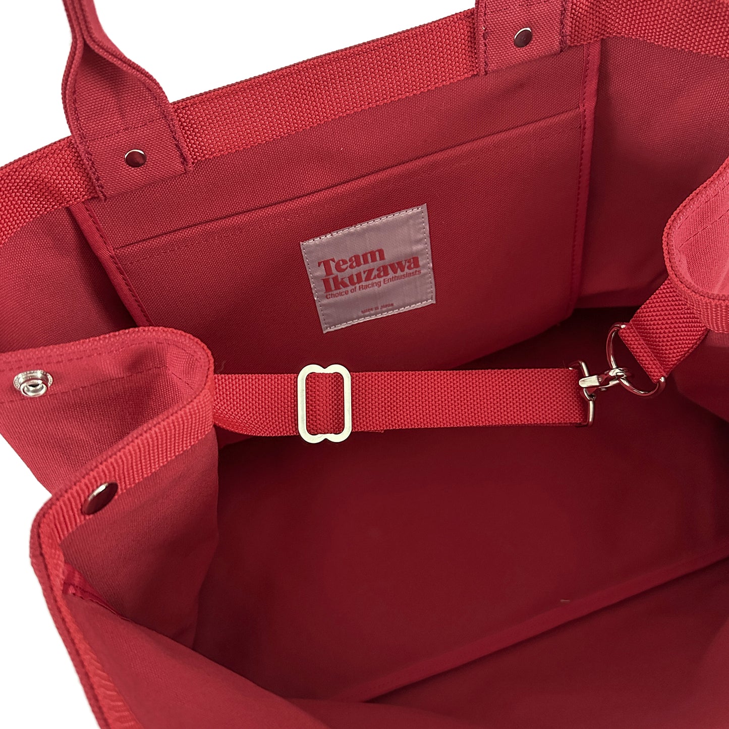 Team Ikuzawa Large Red Trunk Bag