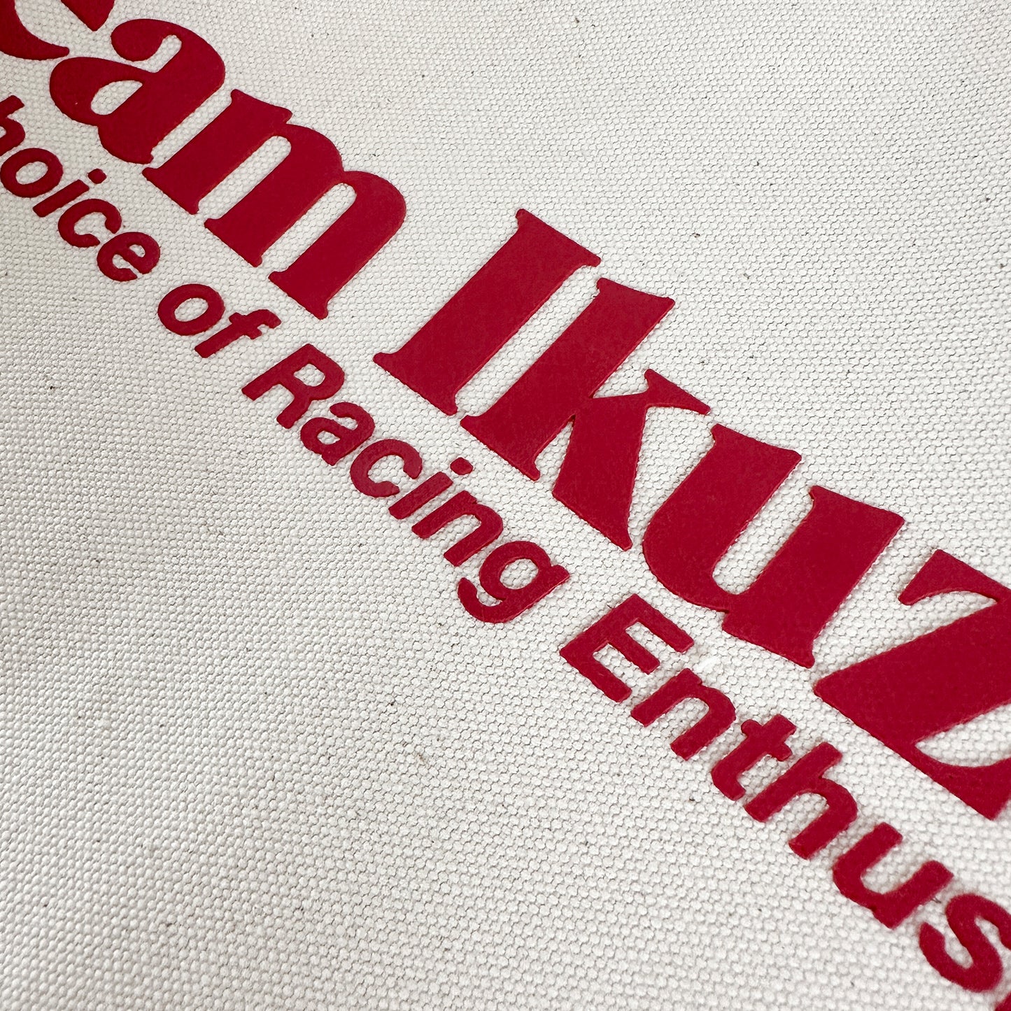 Team Ikuzawa Large Natural-White Trunk Bag