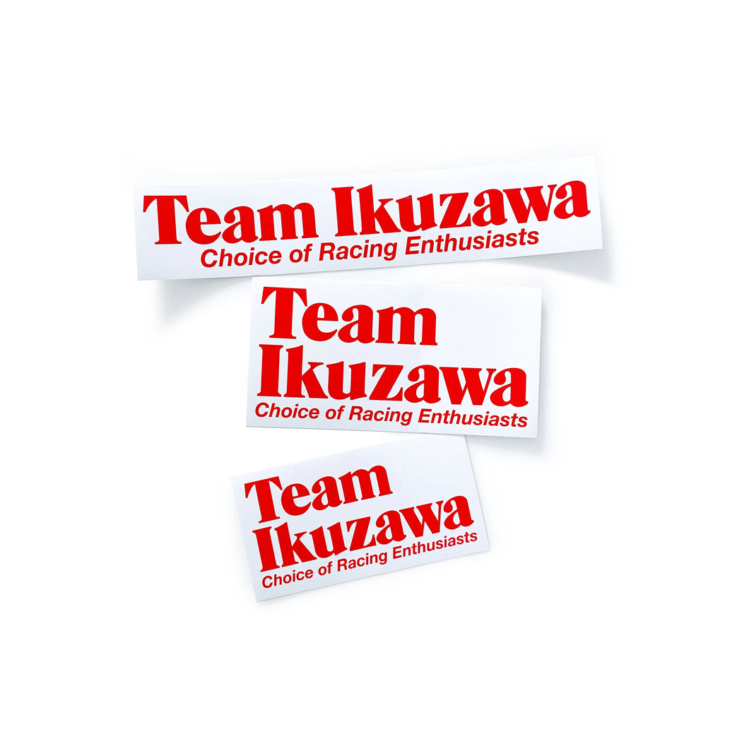 Official Team Ikuzawa Stickers